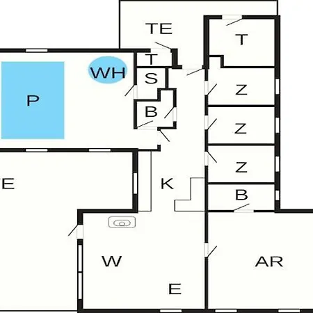 Holiday home 14 Person In Idestrup